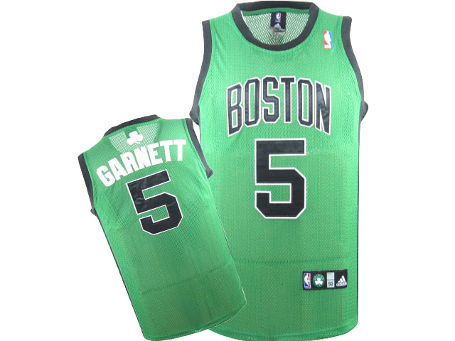 Classic Design NBA Boston Celtics 5 Kevin Garnett Swingman Alternate Adidas Jerseys